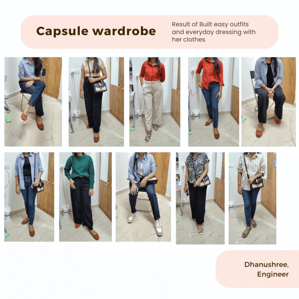 Capsule wardrobe stylist