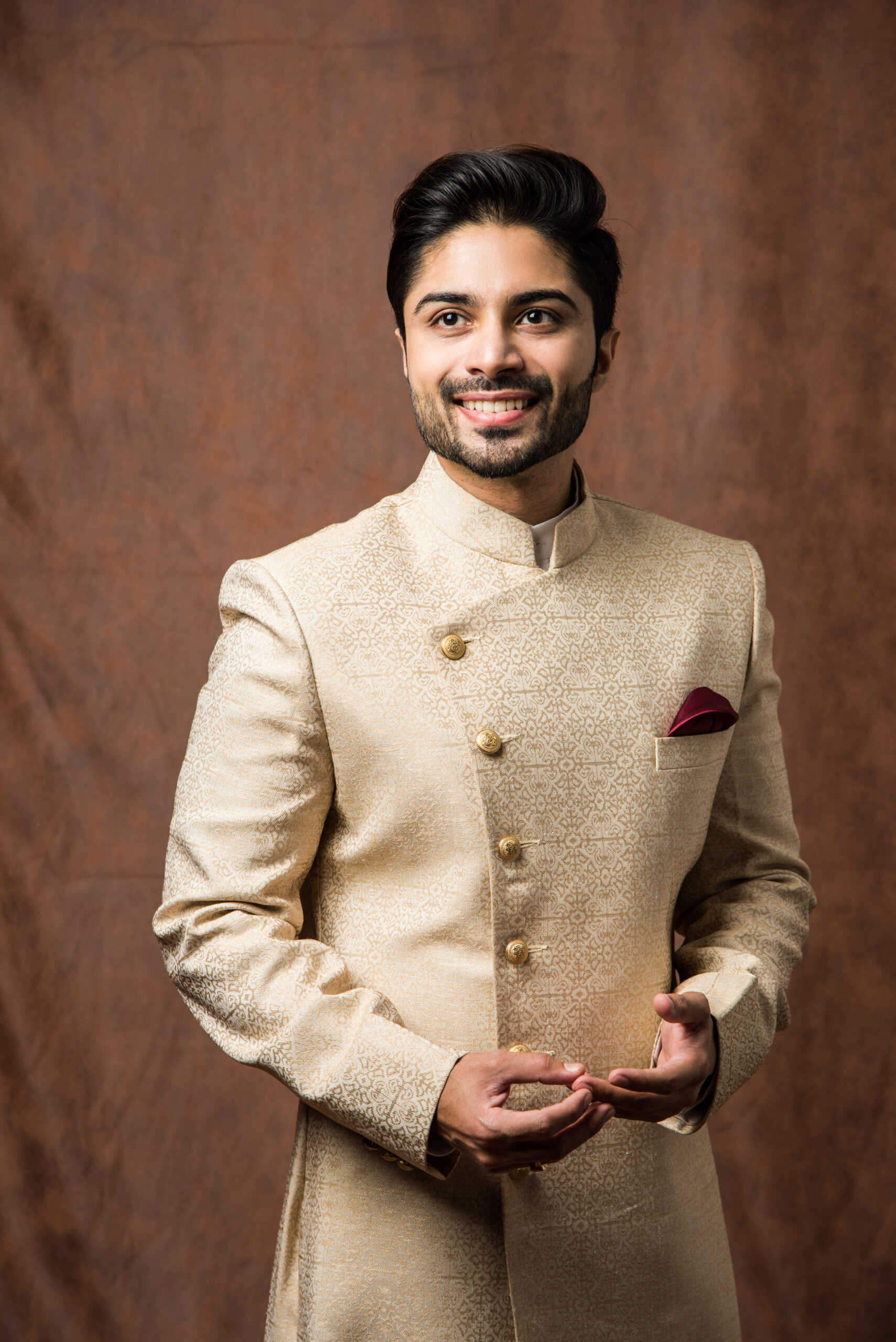 Indian man in traditional wear OR kurta, pyjama cloths